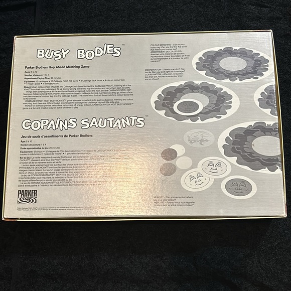 Cabbage Patch Kids Busy Bodies Board game - Picture 2 of 7